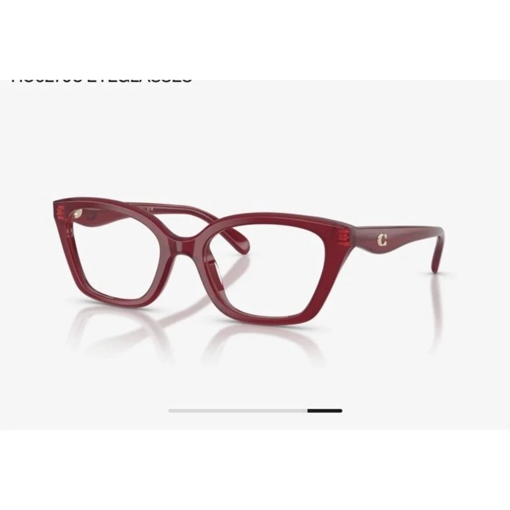 Coach HC6270U MILKY CHERRY EYEGLASSES NIB 53-20 140‎